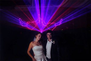 Лазерне 3D шоу на весілля
